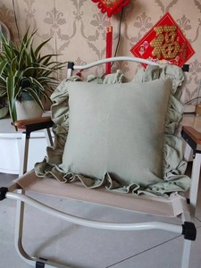 Funda de Cojín de Lino Puro con Cierre Invisible, Funda Decorativa para Almohada - Product Image 4