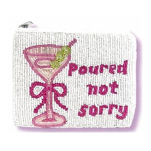 Monedero con Cuentas Hechas a Mano, Mini Bolsa con Cremallera, Bordado a Mano, Bolsa de Ahorro para Mujer, Recuerdo de Despedida de Soltera, Bolsa de Regalo de Cumpleaños - Product Image 4