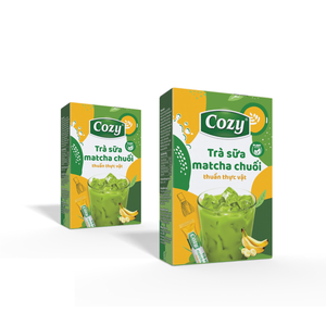 Té de Leche con Matcha y Plátano en Polvo Soluble en Agua, Marca Privada OEM, Venta al por Mayor para Hostelería, Empaque de Té Personalizado - Product Image 3