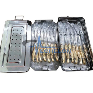 Juego de 14 instrumentos reutilizables para lifting frontal endoscópico, instrumentos de endoscopia facial para cirugía plástica - Product Image 1