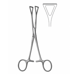 Pinzas de Collin para Tejidos, Intestinales y de Disección |   Instrumento Quirúrgico Manual de Acero Inoxidable de Primera Calidad, Clase I - Product Image 1