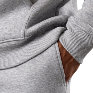 Mens Light Grey Quarter <b>Zip</b> Tracksuit Casual Athletic Gymwear Pullover and <b>Jogger</b> Set Winter Sportswear Street Fashion Outfit - Product Image 6