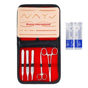 Wholesale Manual <b>Suture</b> Training <b>Kit</b> for Medical Students Complete Surgical Practice Instruments Set - Product Image 2