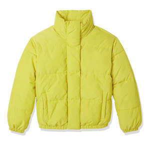Durable Comfort Women's Winter Puffer Jacket Breathable Quilted Cold Weather <b>Coat</b> with Front Logo Casual Fashion Design - Product Image 1