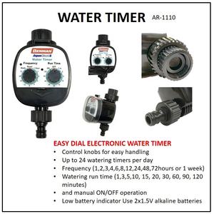 Temporizador de agua de plástico inteligente para riego de césped y jardín - Product Image 6