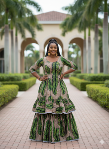 Tissu en coton véritable africain de luxe 2026, très demandé, avec imprimé Cihigavy authentique et motifs géométriques - Product Image 4