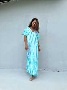 Vestido Kaftan para Mujer Callie, Talla Pequeña, Vestido Largo para Vacaciones de Verano - Product Image 2