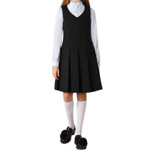 Vente en gros d'uniformes scolaires primaires : Chemises, shorts et jupes confortables en mélange de coton, durables, infroissables, tailles personnalisées, OEM - Product Image 4