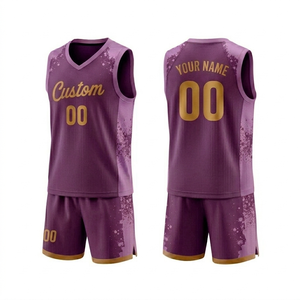 Custom Basketball Jersey Set White <b>Red</b> V-Neck Sleeveless Sublimated Print Moisture Wicking Unisex Adult Uniform - Product Image 5