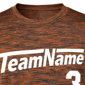 T-shirt de sport personnalisé en polyester respirant pour jeunes, uniforme d'équipe, vêtements d'entraînement, fabrication OEM, vente en gros - Product Image 5