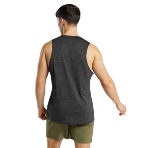 2022 Custom Men's Cotton <b>Stringer</b> Gym <b>Vest</b> Fitness Singlet Casual Workout Tank Top Wholesale Customized Bodybuilding Gear - Product Image 3