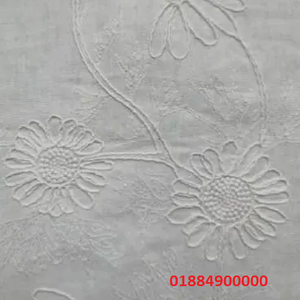 Tela de Encaje Bordado con Diseño Floral, Material Suave y Elástico para Vestidos, Producción Textil, Venta al Por Mayor - Product Image 2