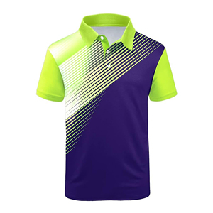 Polo de golf à manches courtes pour homme, design ergonomique performant, vêtement de sport pour golfeurs professionnels et athlètes - Product Image 1