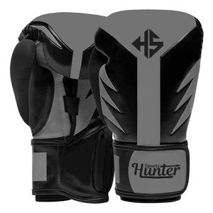 Guantes de boxeo personalizados de alta calidad con cuero genuino de vaca Muay Thai logotipo personalizado y diseño para hombres guantes de boxeo - Product Image 5