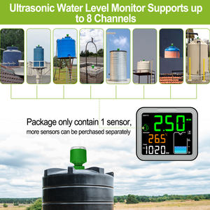 Ft0024 8-16 ערוץ קולי אלחוטי מיכל נוזלי רמת מד עומק מים מד מד עומק עבור מיכלי שמן מים - Product Image 5