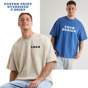 เสื้อยืดผู้ชายทรงปกติ ผ้าถักปักลายสไตล์วินเทจ ล้างสีแบบแอซิดวอช คอโอ แขนสั้น ผ้าฝ้าย 100% ไม่ยับ รับสั่งทำ - Product Image 2