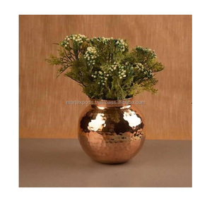 Floreros de Metal modernos de alta calidad Maceta de mesa con acabado de níquel para boda Precio al por mayor Premium Nuevo estilo - Product Image 5
