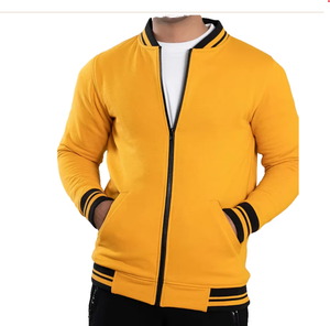 Blouson Bomber Homme Standard 2021 en Toile Chaude avec Fermeture Éclair, Coupe-Vent, Respirant, Grande Taille, Hiver, Streetwear, Style Urbain - Product Image 3