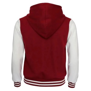Blouson universitaire en cuir basique personnalisé pour homme, col montant, style Letterman, nouvelle collection, tenue bomber basique tendance - Product Image 5