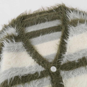 ELEGANT CORPORATION Trendy Winter Wear <b>Cardigan</b> <b>Sweater</b> Casual Fashion Lightweight Anti-Pilling Wool/Viscose New Fashion Outwear - Product Image 3