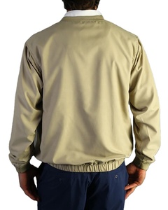 Chaqueta de Golf para Hombre, Estilo Pullover, Cuello Alto, Tejido de Punto Acanalado, Transpirable, Impermeable, Ligera, para Actividades al Aire Libre, con Logotipo Personalizado - Product Image 2