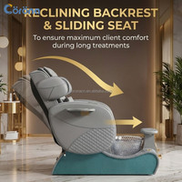 Fauteuil de pédicure spa électrique moderne et réglable sans tuyauterie pour salon de manucure 2026