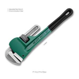 Llave Ajustable de Alta Calidad de 12 Pulgadas, Herramienta de Plomería Resistente, Acero al Cromo Vanadio, Agarre Fuerte, Gran Capacidad - Product Image 1