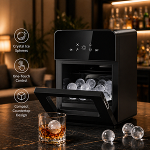 Máquina para Hacer Bolas de Hielo de Alta Eficiencia, Funcionamiento Automático, Máquina de Hielo Transparente para Bares y Hogares, con Ventana de Visualización - Product Image 2