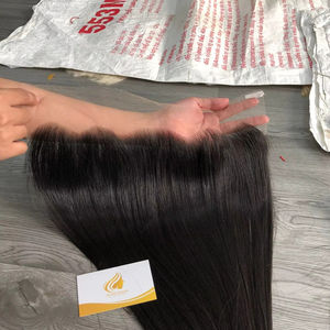 Perruques frontales Remy de 28 pouces, texture bouclée/ondulée, style luxueux, 100g, extensions de cheveux humains, qualité supérieure, best-seller de l'usine du Vietnam - Product Image 1