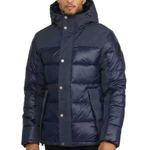New Arrival <b>Men's</b> Hooded Lightweight Puffer <b>Jacket</b> For Polyester Fine Quality Windproof Thick <b>Men</b> Puffer <b>Jacket</b> - Product Image 5