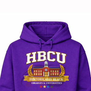 Hoodie personnalisé pour les universités et les collèges HBCU, look stylé, chaud, confortable, durable, professionnel. - Product Image 2