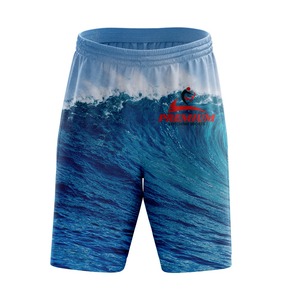 High Quality Sublimation Shorts Lightweight Breathable Fabric Comfortable Fit Vibrant Print New Design Men Sublimation Shorts - Product Image 1