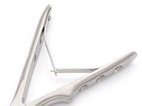 # Forceps d'extraction pédiatriques GE 13 mm pour bicuspides de la mâchoire inférieure, poignée légère en acier inoxydable chirurgical