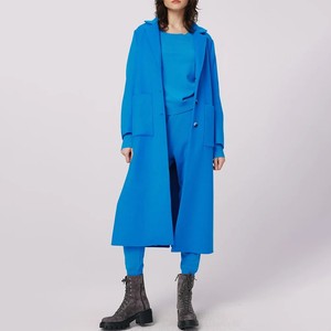 Plus Size <b>Women's</b> Long <b>Wool</b> Blend <b>Coat</b> <b>Double</b> <b>Breasted</b> Notched Collar Solid Color Classic Custom <b>Wool</b> <b>Coats</b> - Product Image 5