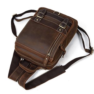 Masterpiece Vintage Leather <b>Backpack</b> <b>Waterproof</b> Anti-Theft Laptop Rucksack Genuine Leather Unit LBP-0345 - Product Image 3