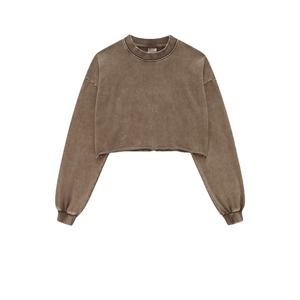 Sudadera Deportiva para Mujer, Personalizable con Logotipo, Corte Holgado, Mangas Largas, Hombros Caídos, Estilo Pullover - Product Image 2