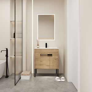 Lavandino da bagno indipendente da 30 pollici con lavello di conversione opzionale 30*18-00330IMO-1(KD-imballaggio) - Product Image 1