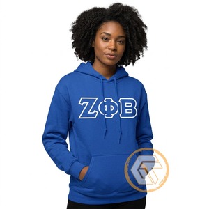 Diseña Tu Propia Sudadera con Capucha Personalizada de Invierno para Mujer Zeta Phi Beta, Sudadera con Capucha Transpirable de Alta Calidad al por Mayor, Ropa de Sororidad 100% - Product Image 3