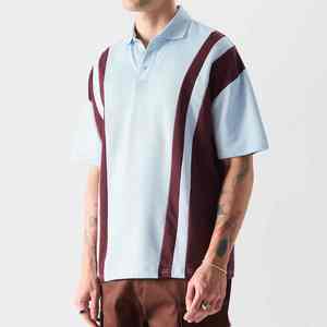 Camiseta Polo de Alta Calidad para Hombre, Estilo Casual, con Estampado Digital Brillante, Moda Urbana - Product Image 2