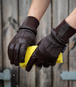 Gants d'équitation antidérapants professionnels pour adultes et jeunes, gants d'équitation d'hiver de haute qualité, fabriqués en cuir de la meilleure qualité - Product Image 6