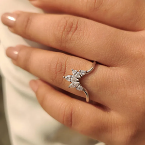 Best Selling Marquise And Round Cut Band for Women's with Brilliant for Wedding Engagement Party Wear Available For Export Price - Product Image 2
