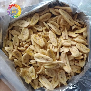 Chips de banane croustillantes, collation de fruits séchés, tranches de banane déshydratées, goût naturel, approvisionnement en vrac, 99 Gold Data, 3-4 cm - Product Image 1