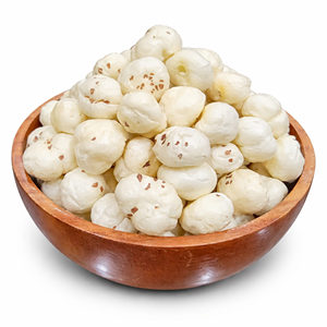 Auténticas 6 Suta Plus Phool Makhana Premium, Nueces de Loto Blancas, Semillas de Loto Expandidas, Distribución a Granel para Comercio de Exportación - Product Image 1