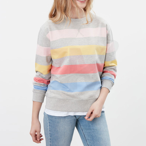 Vente en gros 2026 – Sweat-shirt décontracté et confortable de haute qualité pour femme, style urbain uni, avec service de conception OEM/ODM - Product Image 4