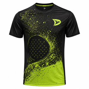 Training Padel Jersey Private Label Padel Jersey Custom Sublimation <b>Athletic</b> Shirt Sportswear - Product Image 2