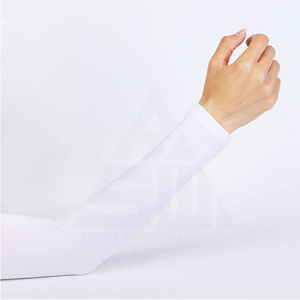 Manches de sport anti-UV en gros, haute qualité, légères, respirantes, compressives, en Spandex/Polyester, unisexe, grandes tailles - Product Image 3