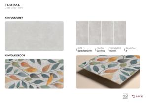 Paneles de Porcelana Tallados Urban Crafted 60X120CM 600X1200MM 24X48 Superficie Texturizada Elegante para Conceptos de Construcción Moderna - Product Image 2