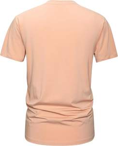 เสื้อยืดคอกลมผู้ชายแบบคลาสสิก ผลิตจากผ้าถักที่เป็นมิตรกับสิ่งแวดล้อม ระบายอากาศได้ดี เหมาะสำหรับใส่ลำลองในฤดูร้อน แขนสั้น สีพื้นเรียบง่าย ผ้าฝ้าย ทรงปกติ - Product Image 6