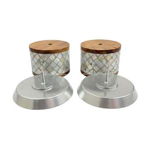 เตาเผากำยานหรูหราฝังมุกแบบอาหรับ ดีไซน์มาบคาฮ์รา สำหรับเทศกาลอีด รอมฎอน ตกแต่งบ้านสไตล์อาหรับอ่าวอาหรับ ขายส่ง - Product Image 3