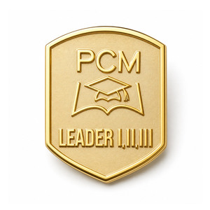 Regalos promocionales personalizados de latón chapado en oro, modernos y tradicionales, para ministerios de campus públicos, con serigrafía para clubes - Product Image 2